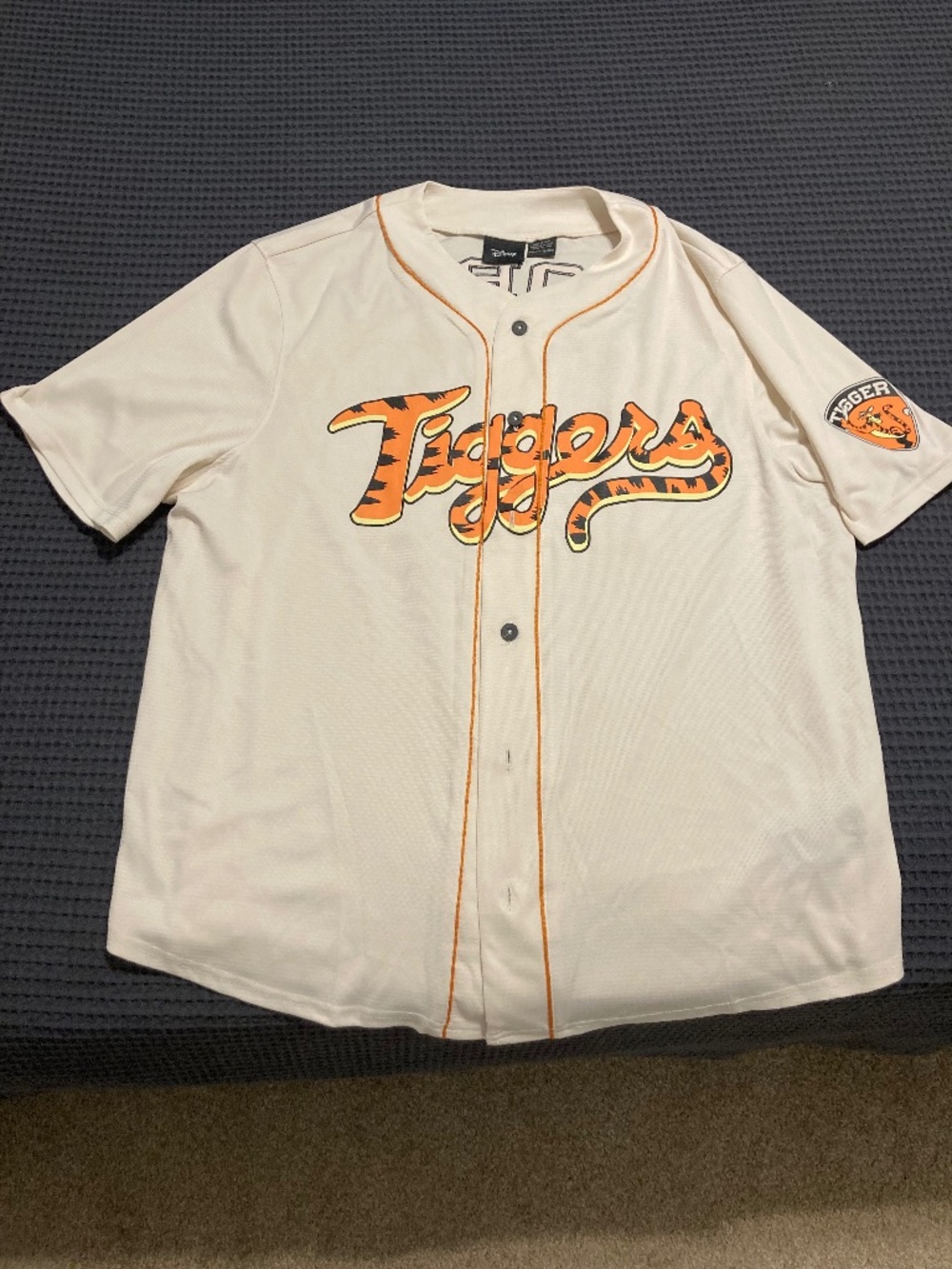 Disney’s Tigger baseball jersey
